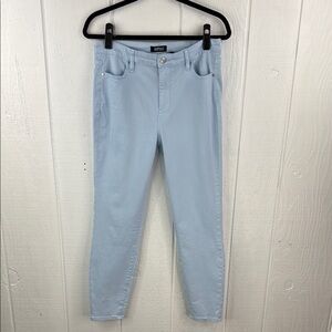 Buffalo Women's Size 8 Havana Hi-Rise Soft Stretch Ankle Skinny Light Blue Jeans
